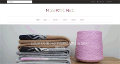 Desktop Screenshot of missknitnat.com